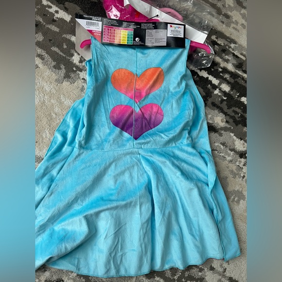 New trolls toddler girl princess poppy costume size 4-6 - Picture 3 of 5